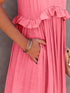 'Galatea' Ruffled Sleeveless Maxi Dress - Celes Fashion